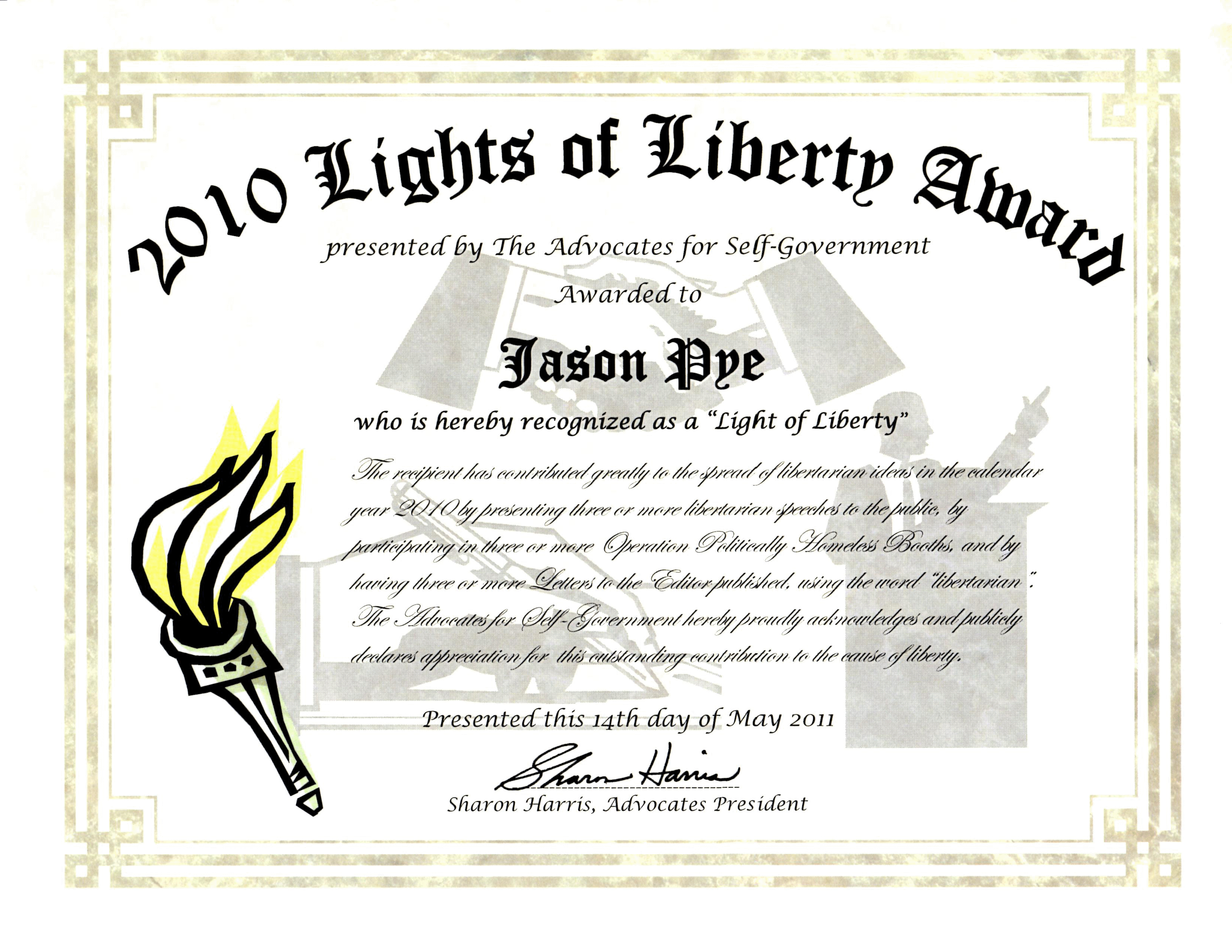 Lights Of Liberty